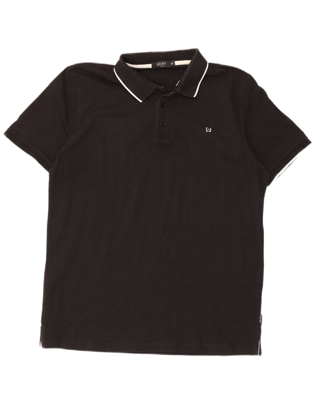 Liu Jo Herre poloshirt Medium Sort Bomuld