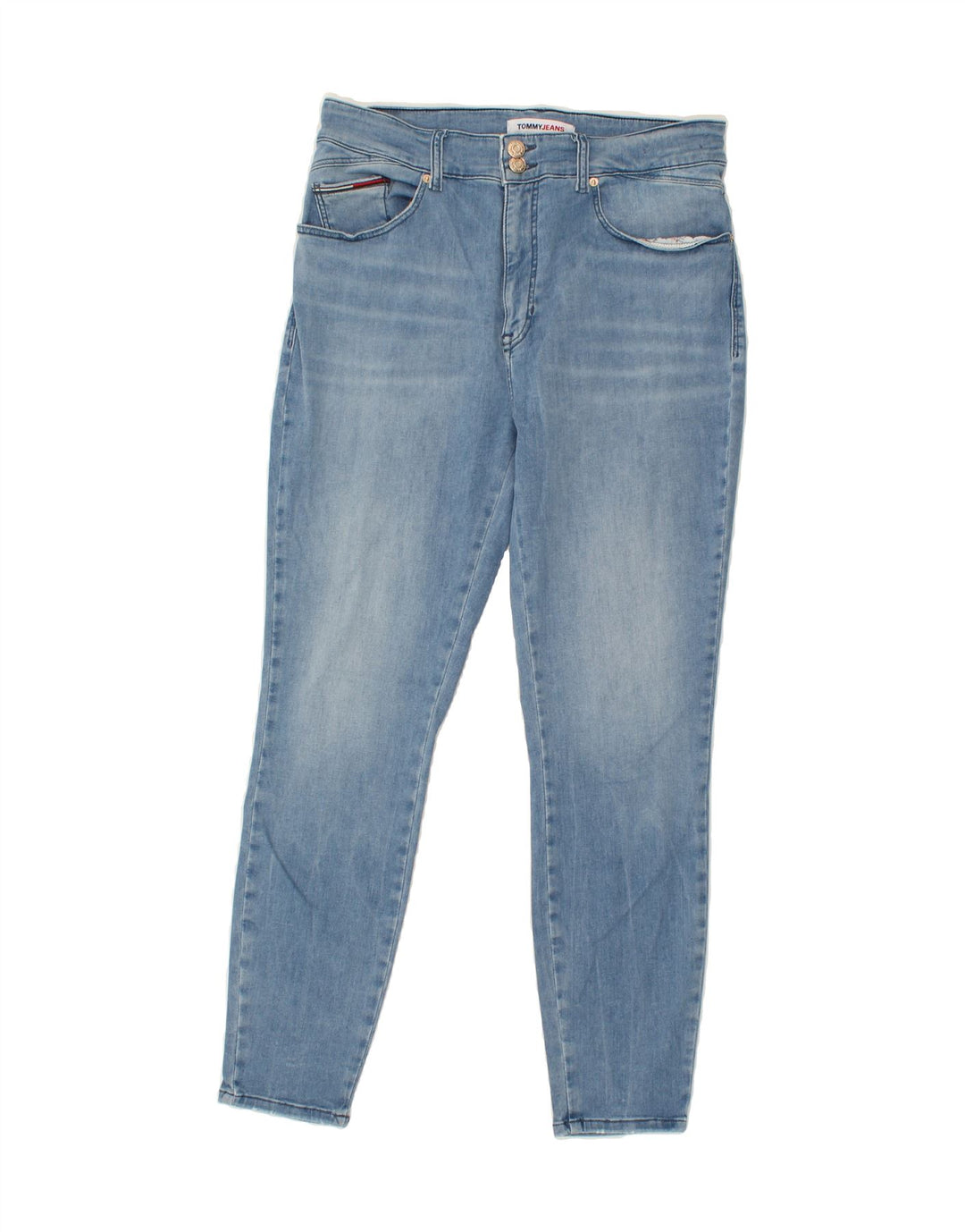 TOMMY HILFIGER Womens Shaping Slim Jeans W32 L28  Blue Vintage Tommy Hilfiger and Second-Hand Tommy Hilfiger from Messina Hembry 