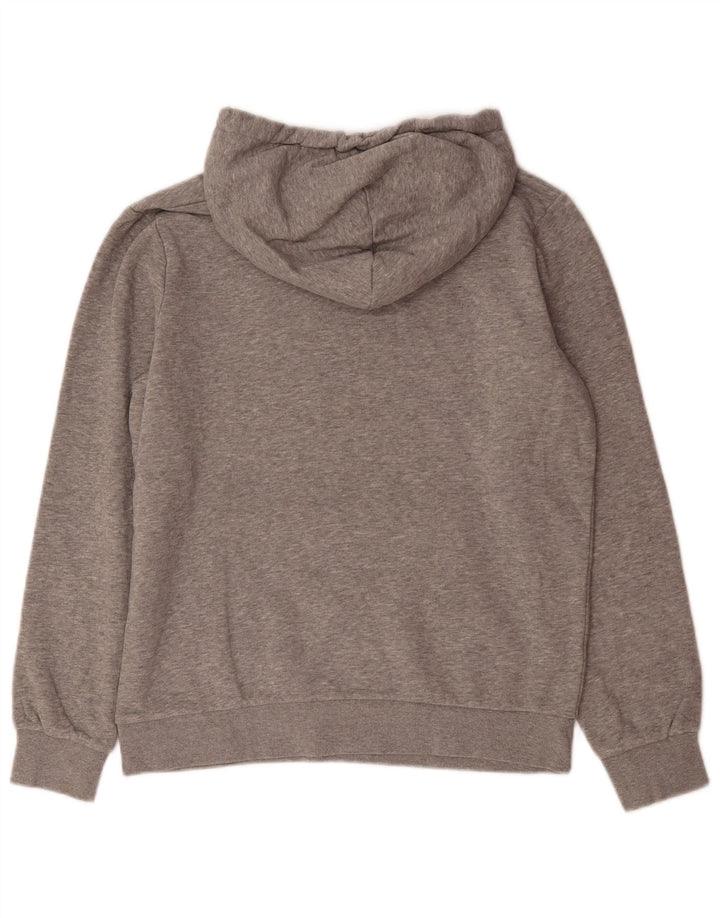 Jack & Jones Grafisk hættetrøje til mænd mellem grå flækket