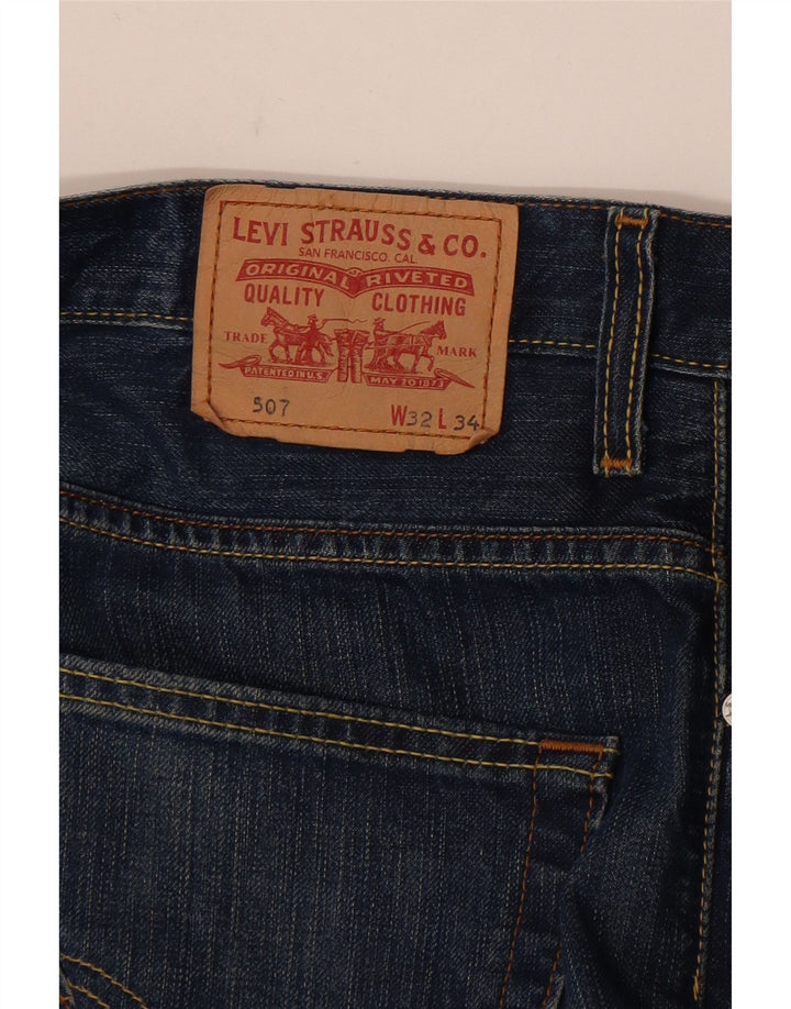 Levi's Herre 507 Bootcut Jeans W32 L30 Blå