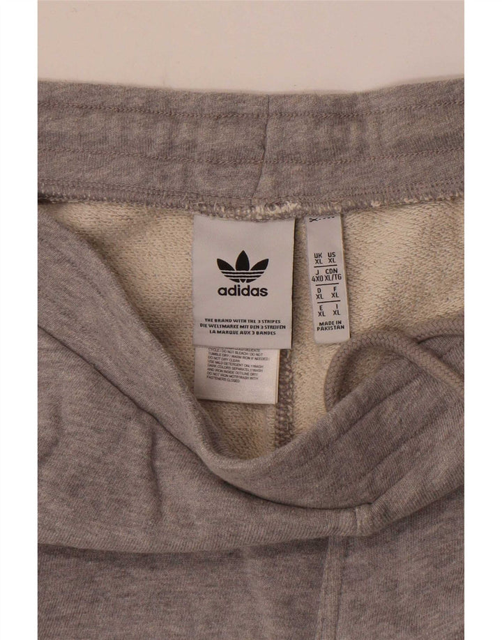 Adidas Herre Sportshorts XL Grå Bomuld