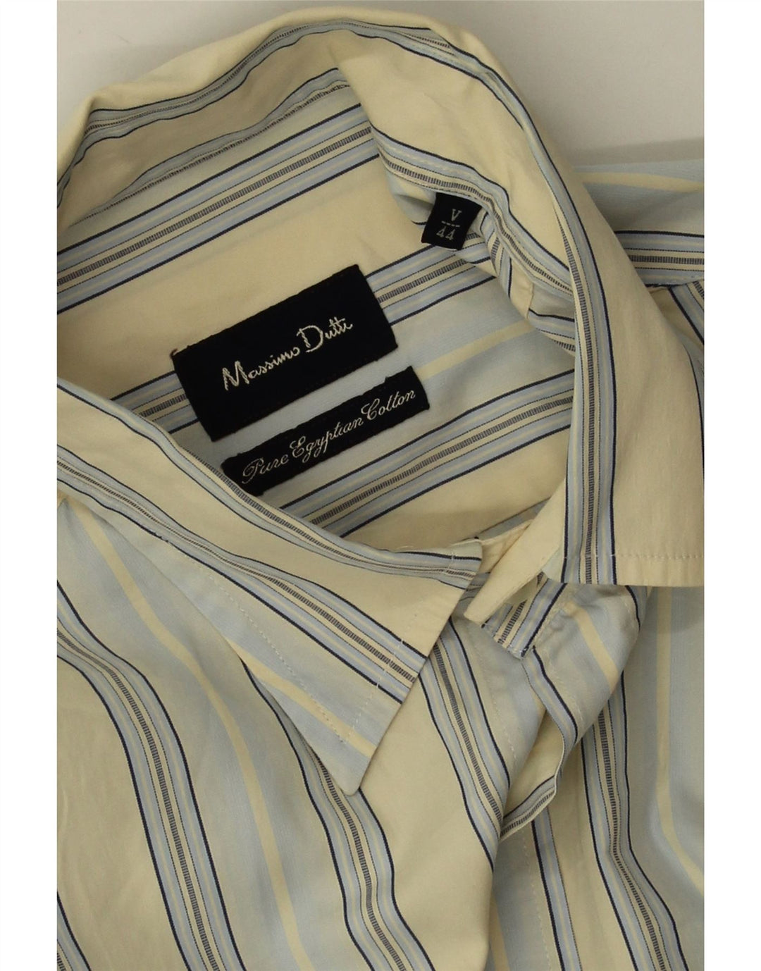 Massimo Dutti Herreskjorte EU 44 XS Gulstribet