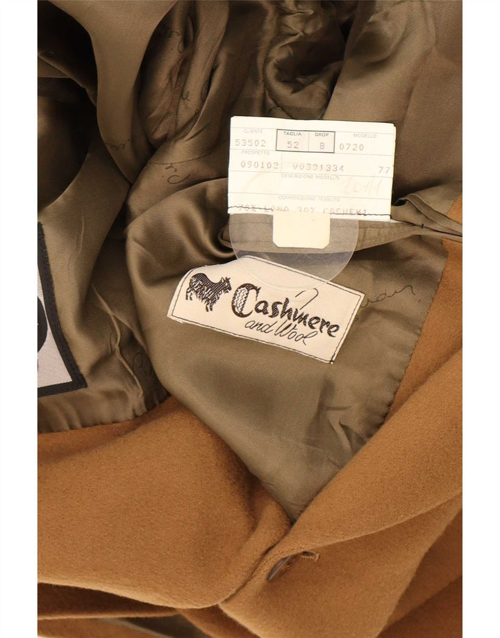 Pierre Cardin Herre 2-knaps blazerjakke IT 52 XL Beige Uld