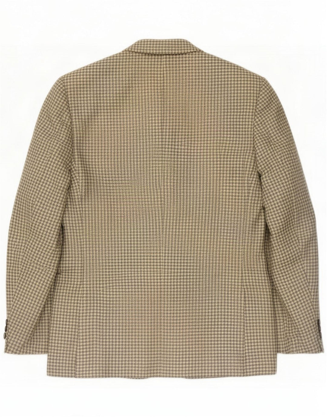 Stefanel Herre 3-knaps blazerjakke IT 46 Small Grey Ternet Wool