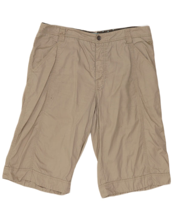 FAT FACE Herre Chino Shorts W34 Stor Beige Bomuld