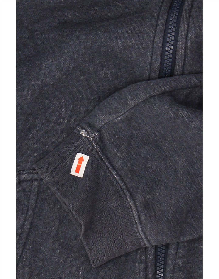 NIKE hættetrøje med lynlås til mænd mellem marineblå bomuld