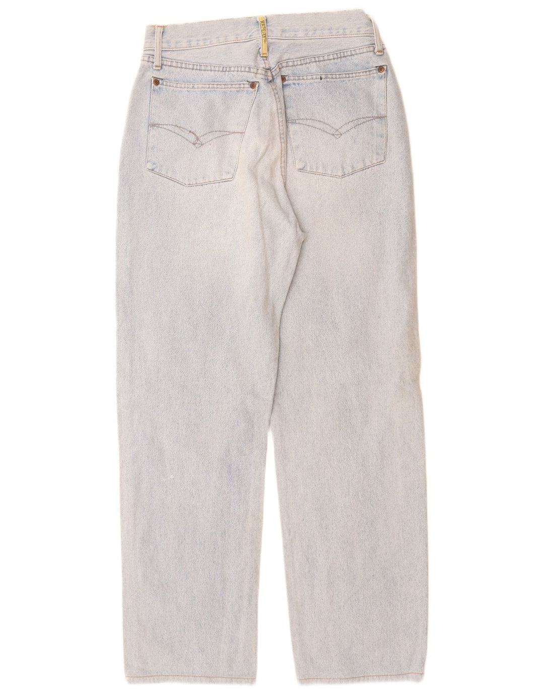 Replay Dame Straight Jeans W32 L30 Blå Bomuld