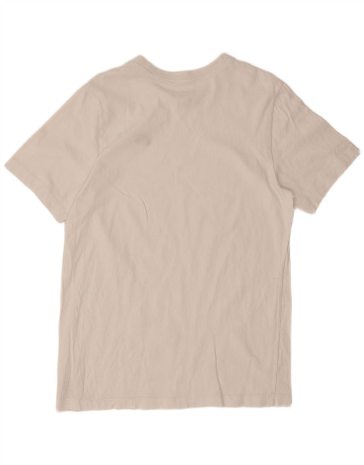 Nike T-shirt top mellem mænd, hvid bomuld
