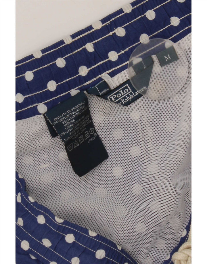 Polo Ralph Lauren Badeshorts til mænd Medium Blue Polka Dot Nylon