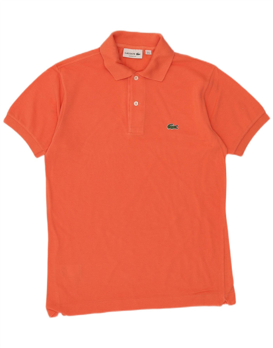 LACOSTE Poloshirt til mænd i klassisk pasform Størrelse 2 XS Orange