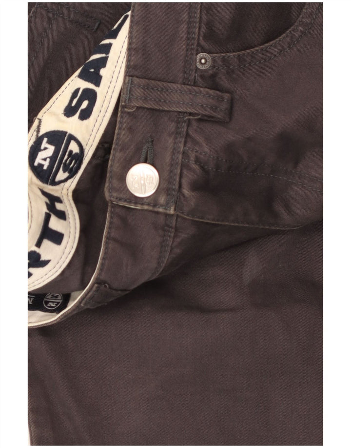 NORTH SAILS Straight Casual Bukser til mænd W32 L34 Grå Bomuld