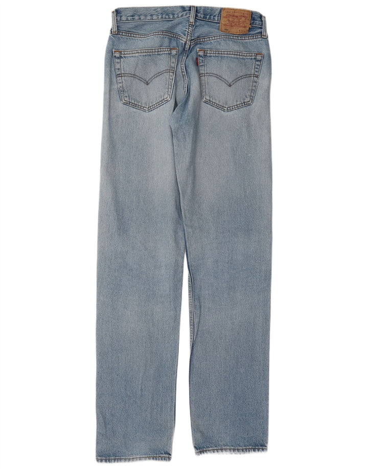 Levi's Herre 501 lige jeans W33 L36 blå bomuld