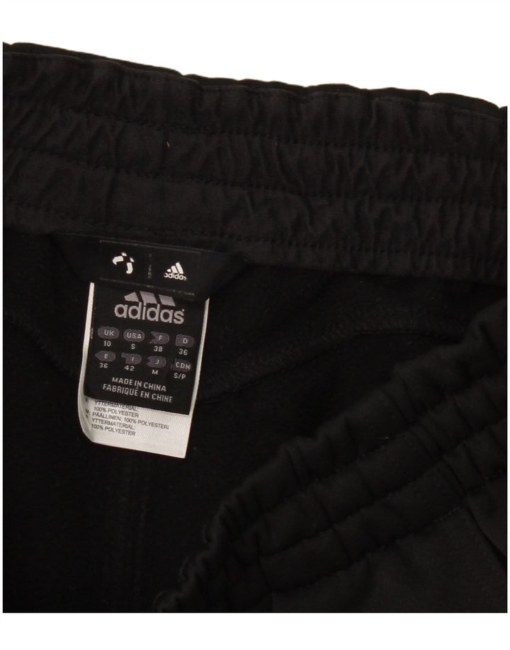 Adidas Womens Climalite træningsdragt Bukser UK 10 Small Black Polyester