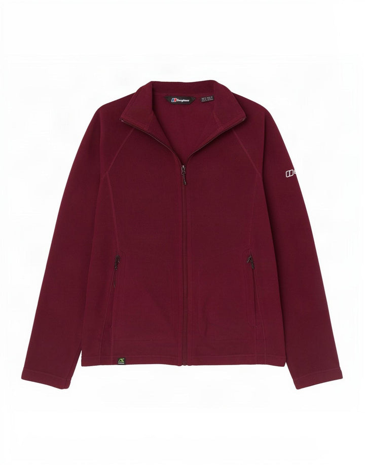 Berghaus Fleecejakke til kvinder UK 12 Medium Burgundy Polyester