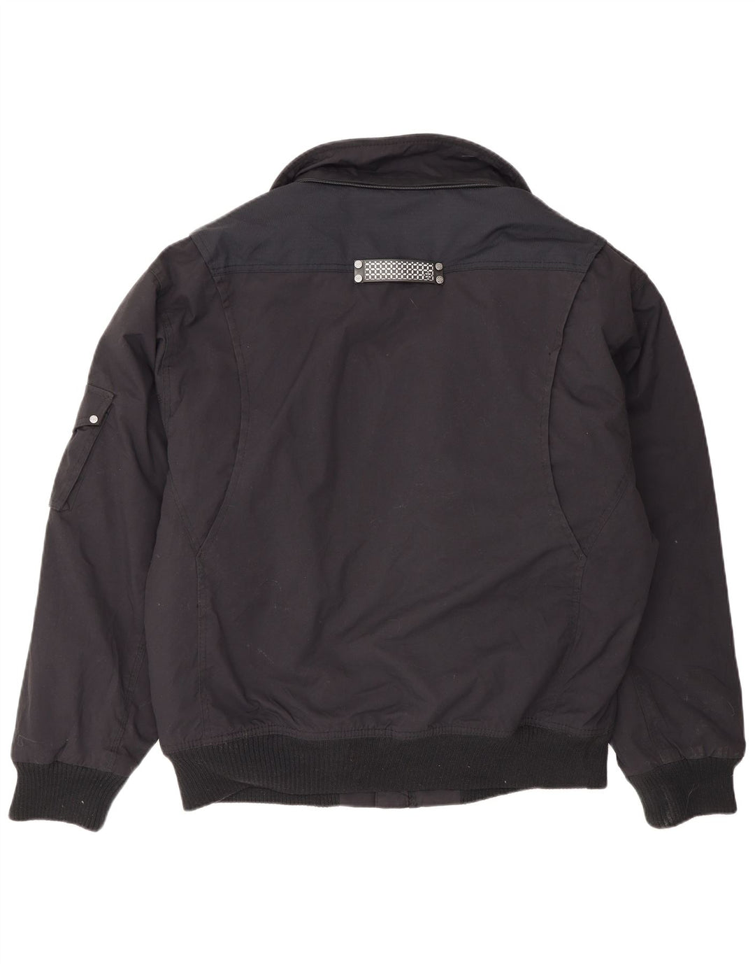 Helly Hansen Herre Bomber Jacket UK 40 Stor Sort Nylon