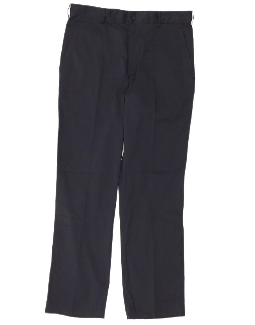 Nike Herre Dri Fit Lige Chinobukser W32 L32 Marineblå polyester