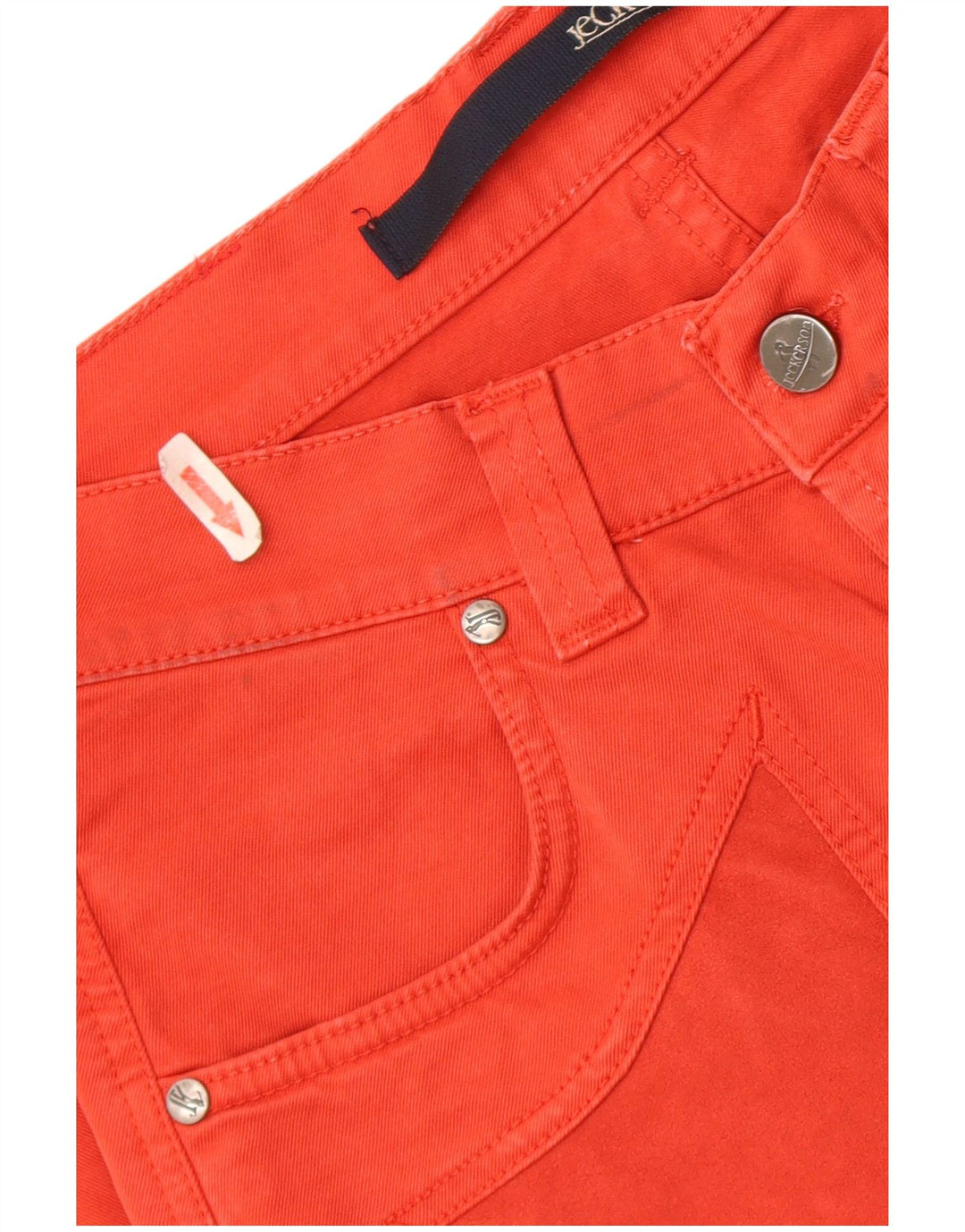 Jeckerson Dame Slim Jeans W30 L32 Rød Bomuld