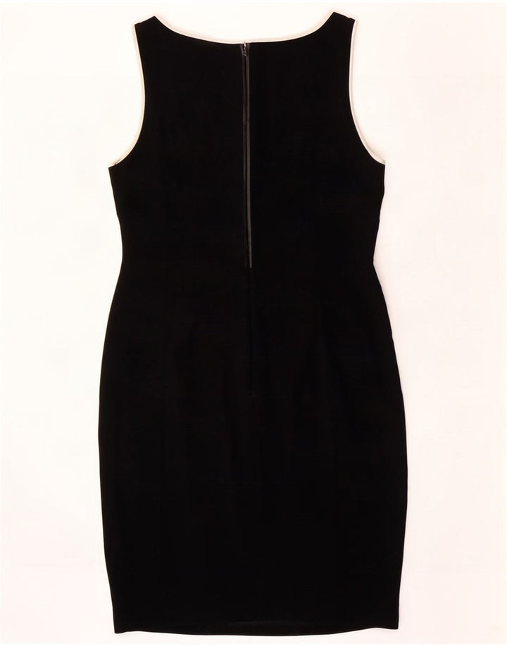 Coast Womens Sleeveless Sheath Dress UK 14 Large Black