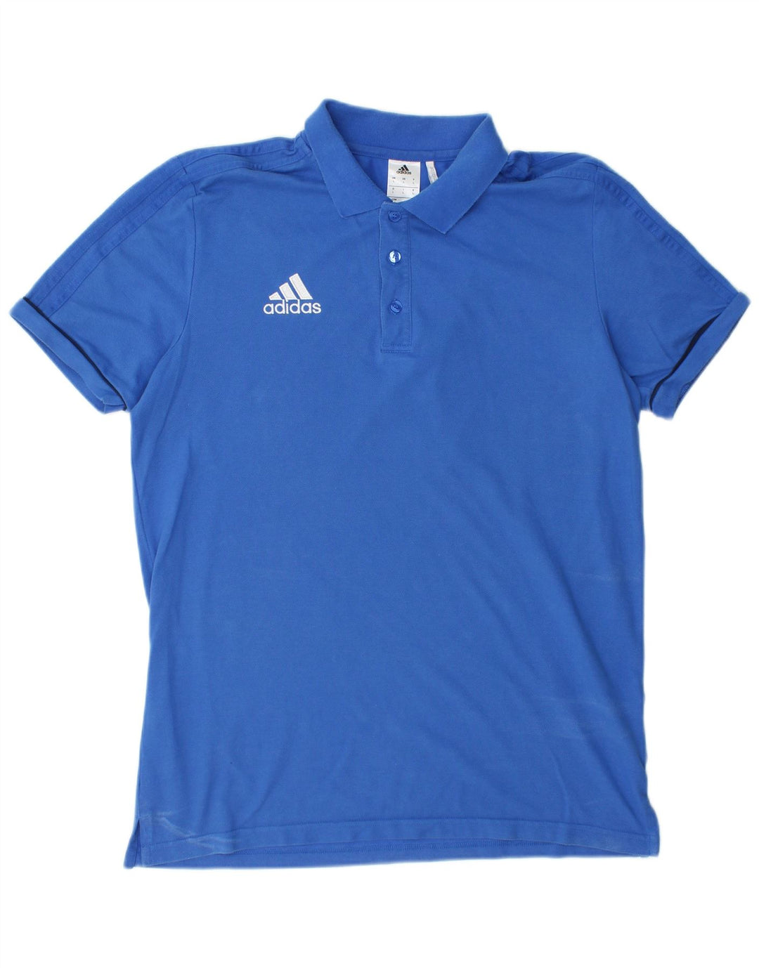 ADIDAS Climalite poloshirt til mænd, stor blå bomuld