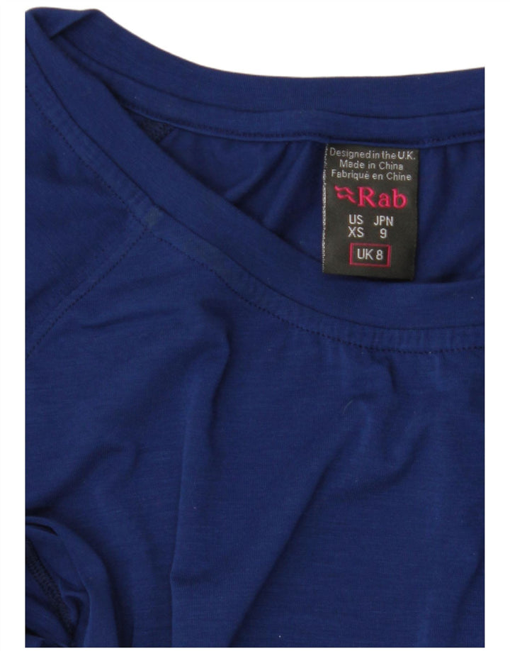 RAB Damevest Top UK 8 Small Navy Blue
