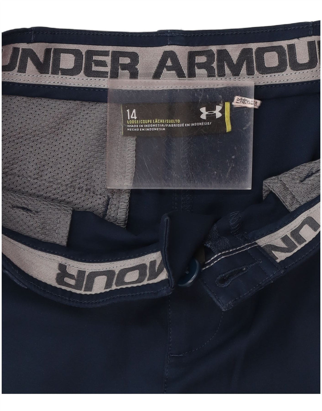 UNDER ARMOUR Chino-shorts til drenge 13-14 år W28 Marineblå