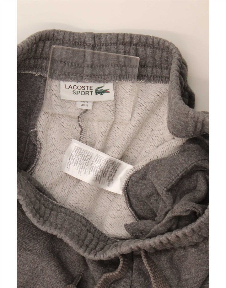 Lacoste Herre Sportshorts Størrelse 4 Medium Grey Flecked Bomuld