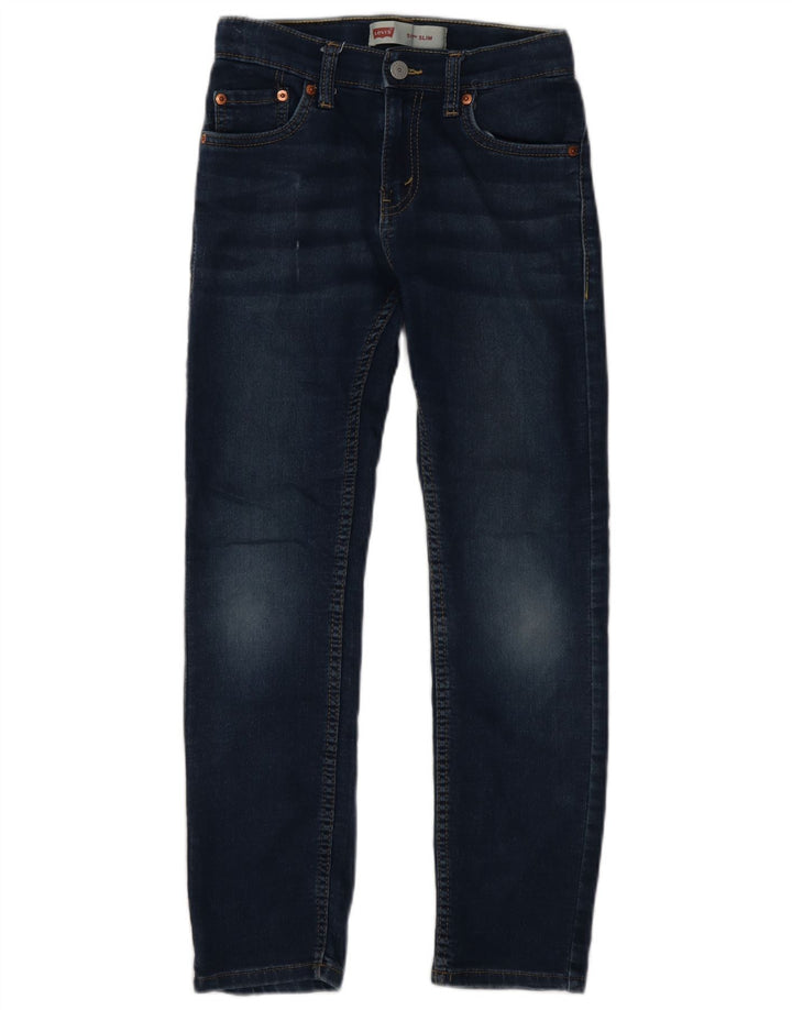 Levi's Boys 511 Slim Jeans 11-12 år W26 L27 Blå Bomuld