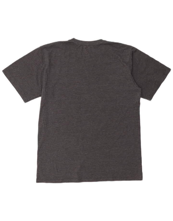 CONVERSE Grafisk T-shirt til mænd, mellemgrå