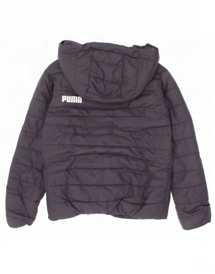 Puma hættejakke til drenge 5-6 år sort polyester