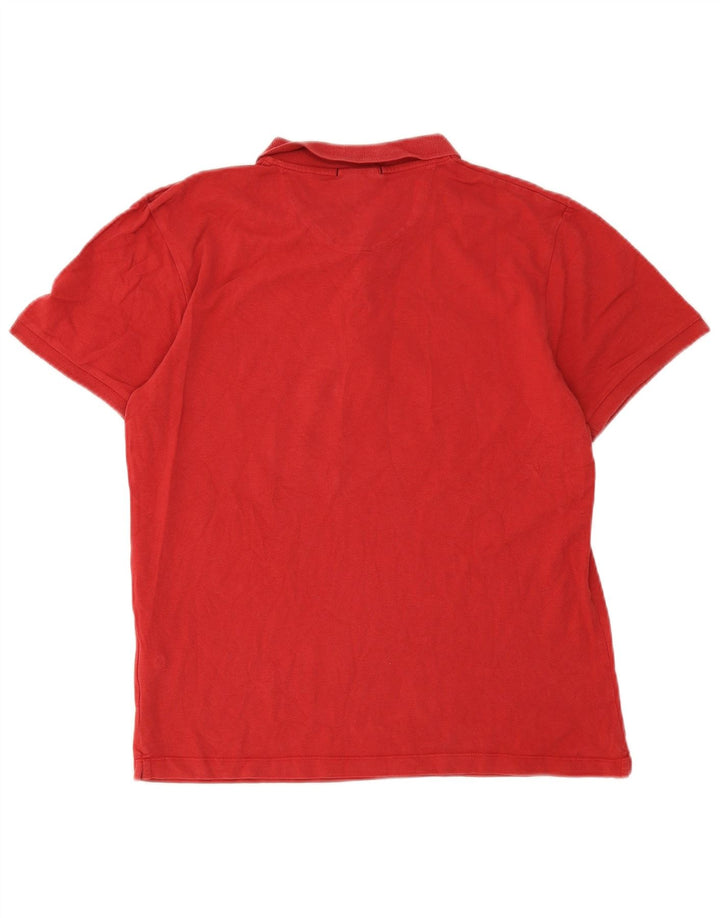 Dkny Herre Polo Shirt XL Rød Bomuld