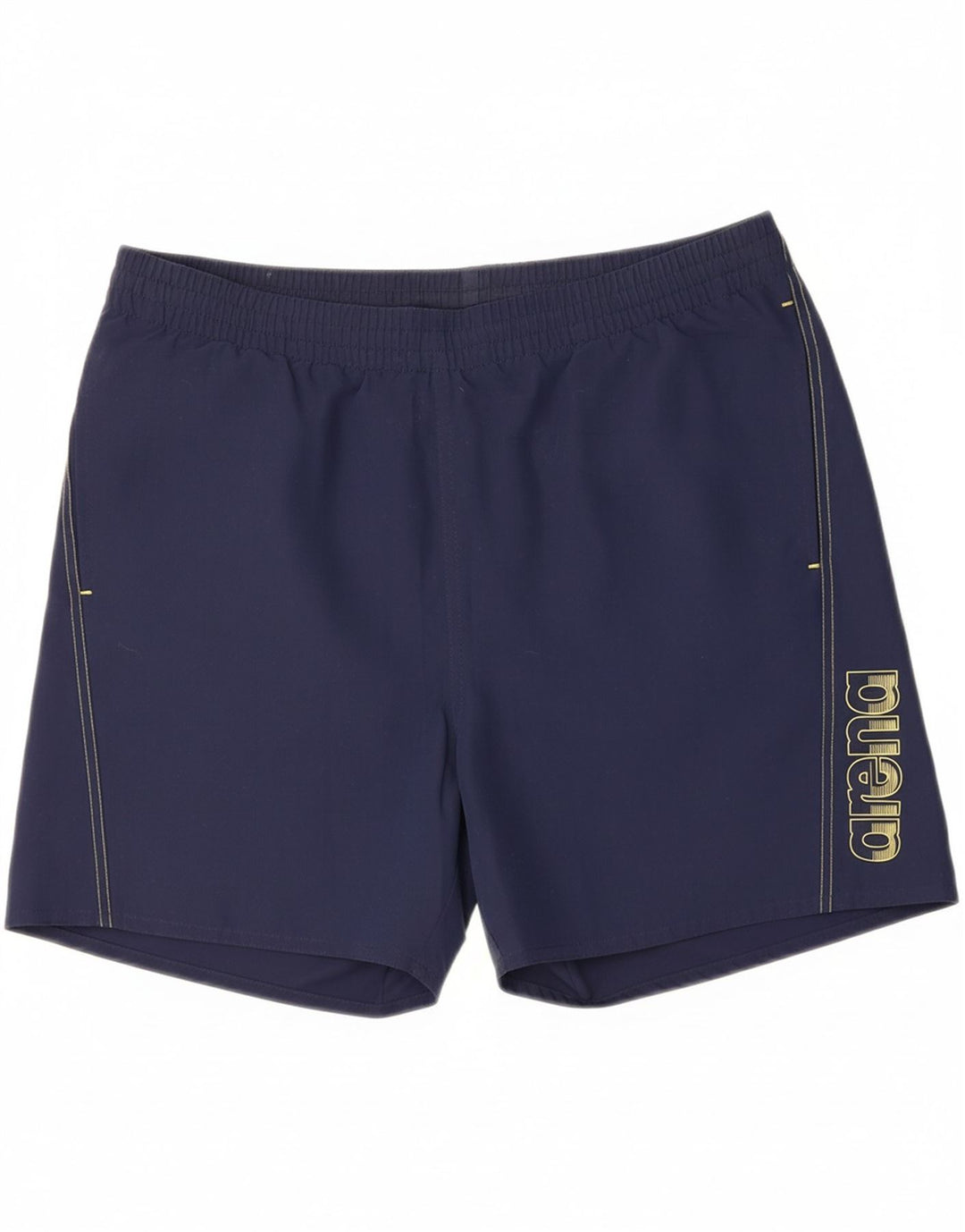 ARENA Mens Sport Shorts Large  Navy Blue Vintage Arena and Second-Hand Arena from Messina Hembry 