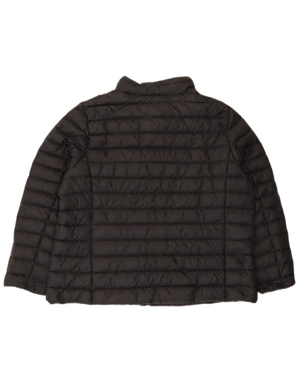 Tommy Hilfiger Dame Polstret Jakke UK 20 2XL Sort Polyamid