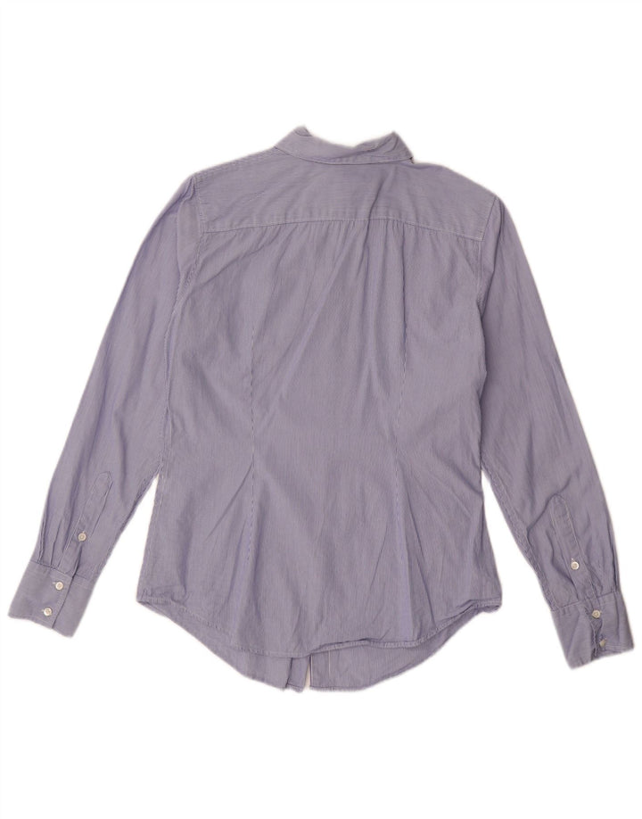 Gap Dameskjorte US 6 Medium Lilla Stribet