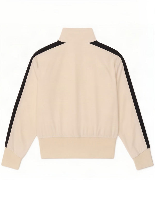 Puma Dame træningsdragt Topjakke UK 12 Medium Hvid Colourblock Polyester