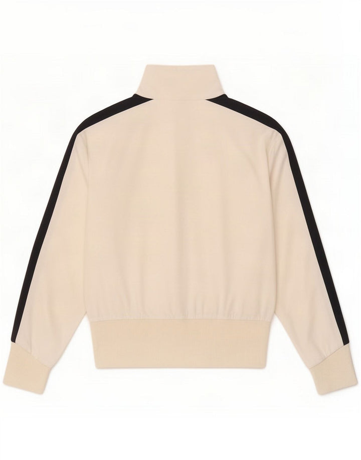 Puma Dame træningsdragt Topjakke UK 12 Medium Hvid Colourblock Polyester