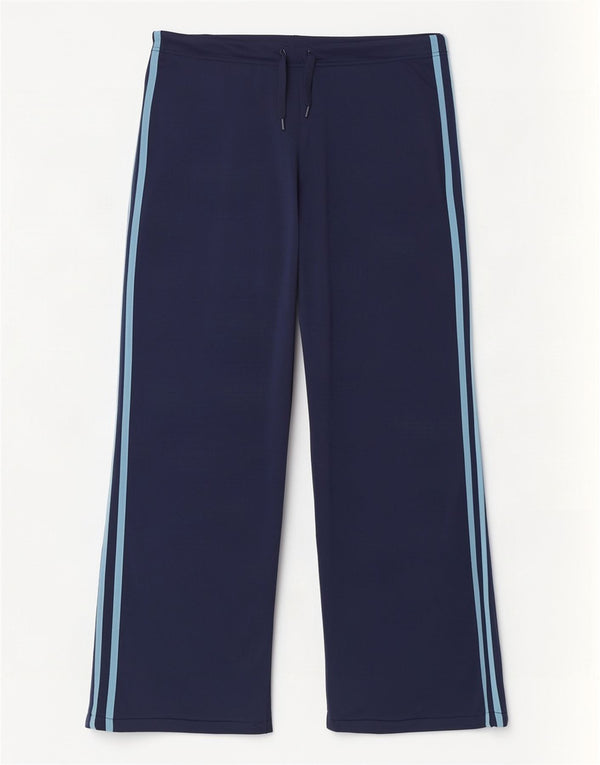 Adidas træningsdragt bukser til kvinder UK 14 Medium Navy Blue Polyester