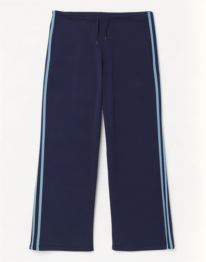 Adidas træningsdragt bukser til kvinder UK 14 Medium Navy Blue Polyester