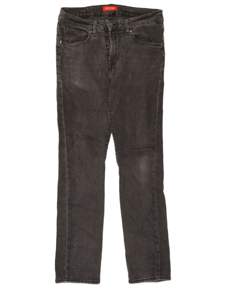 Guess Herre Grafiske Slim Jeans W31 L30 Grå Bomuld