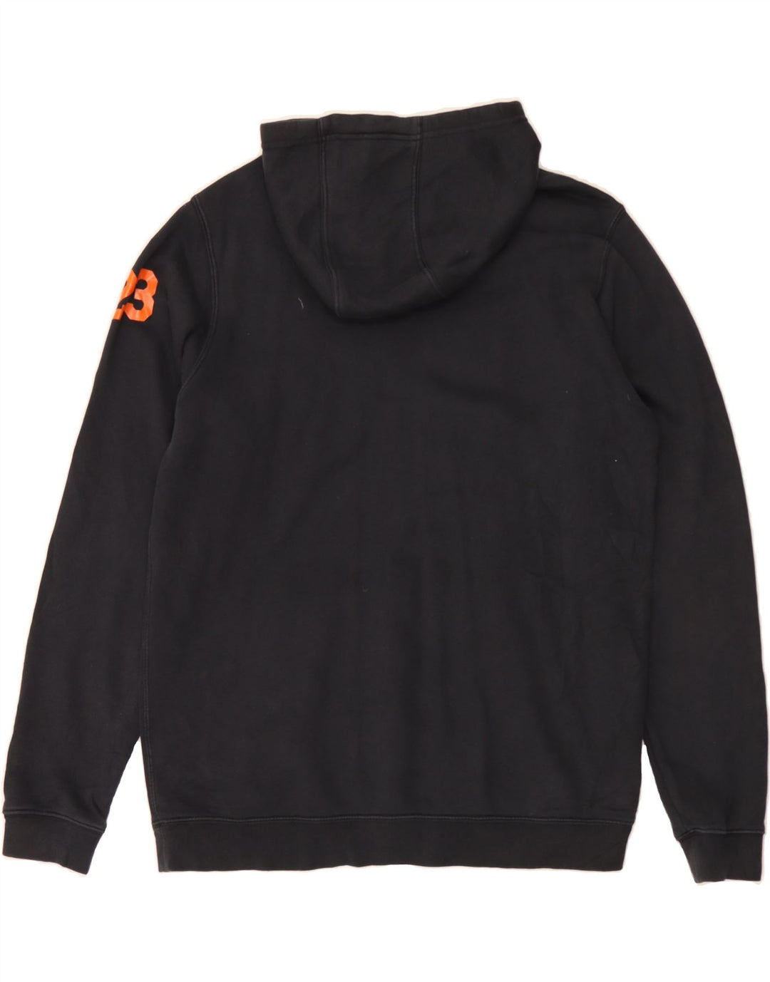 NIKE Mens Graphic Hoodie Jumper Large Black Cotton Vintage Nike and Second-Hand Nike from Messina Hembry 