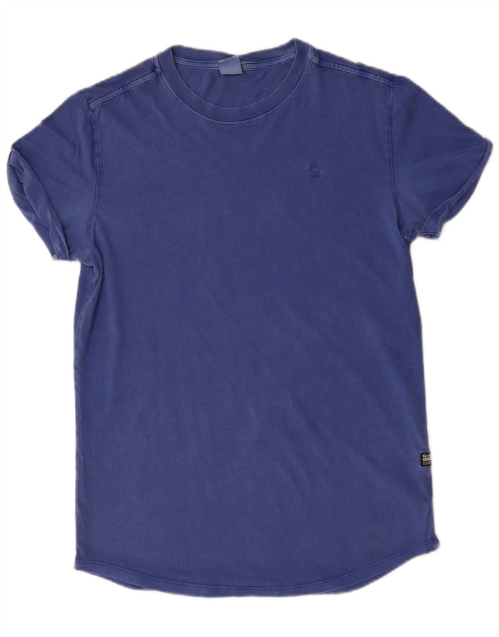 G-Star Herre T-Shirt Top Lille Blå Bomuld