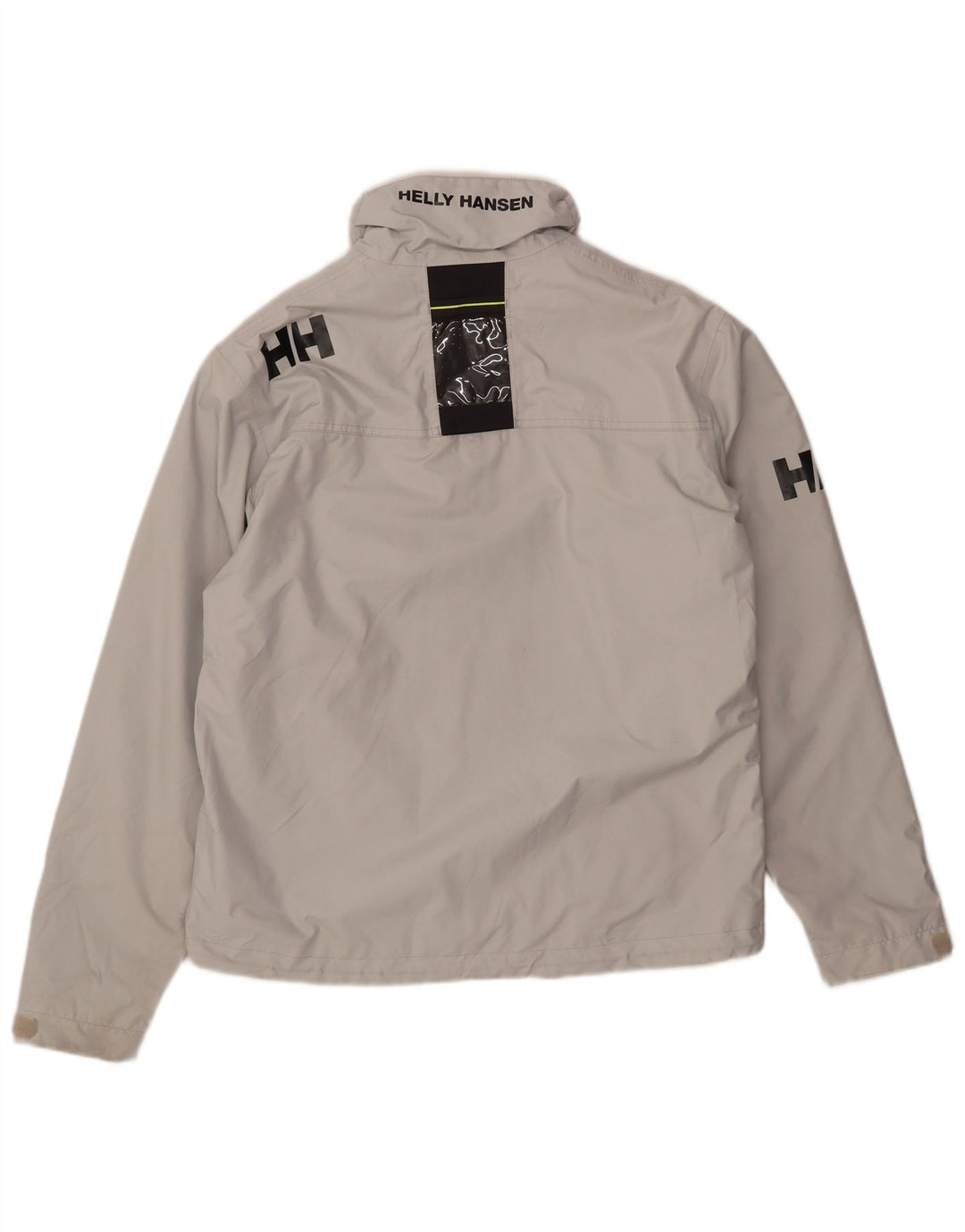 HELLY HANSEN Herre Grafisk Windbreaker Jacket UK 38 Medium Grey
