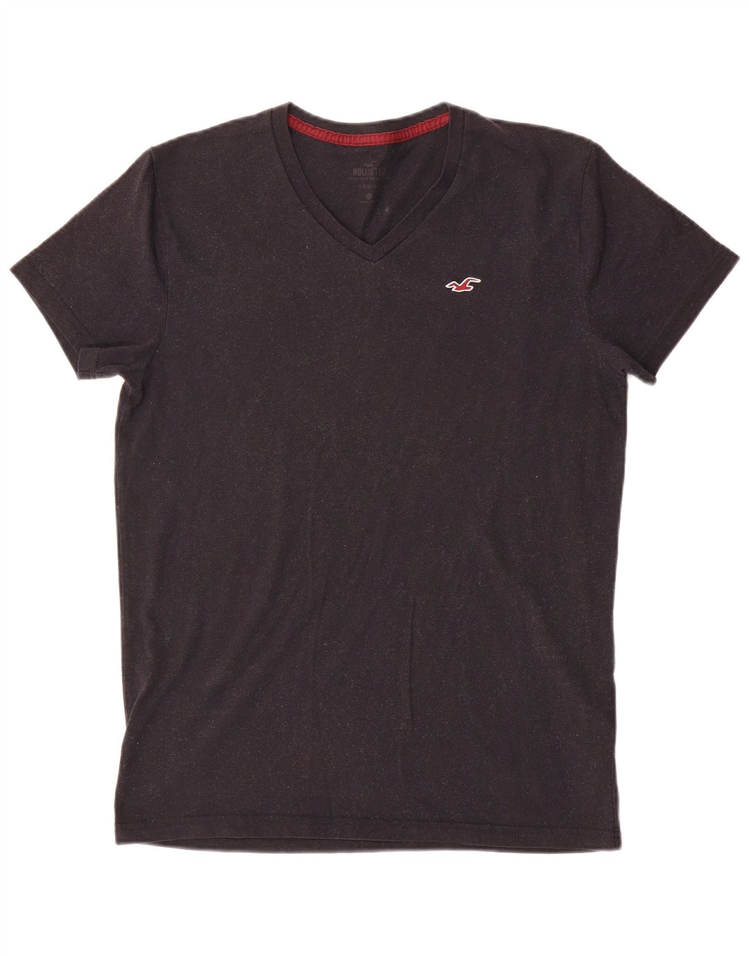 Hollister Herre T-shirt Top mellemgrå bomuld