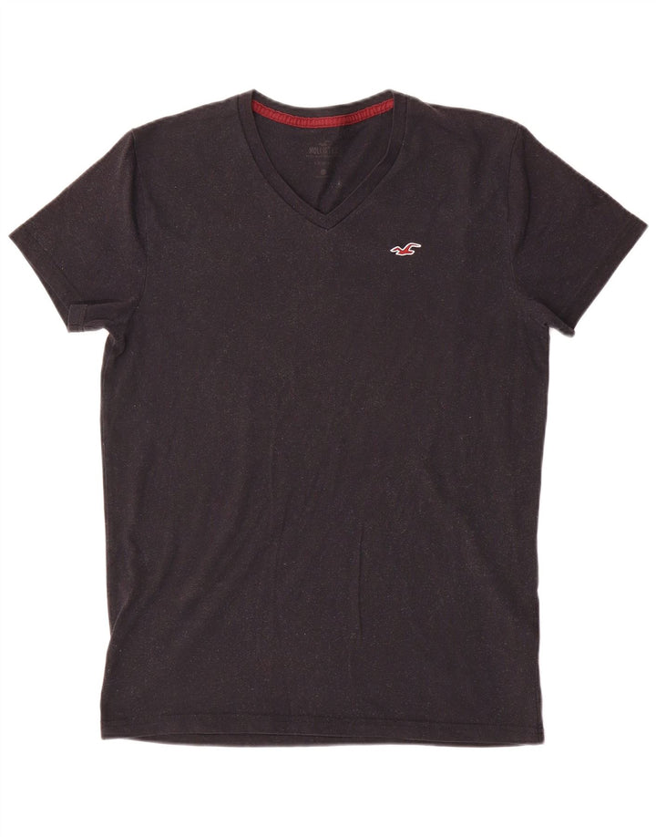 Hollister Herre T-shirt Top mellemgrå bomuld