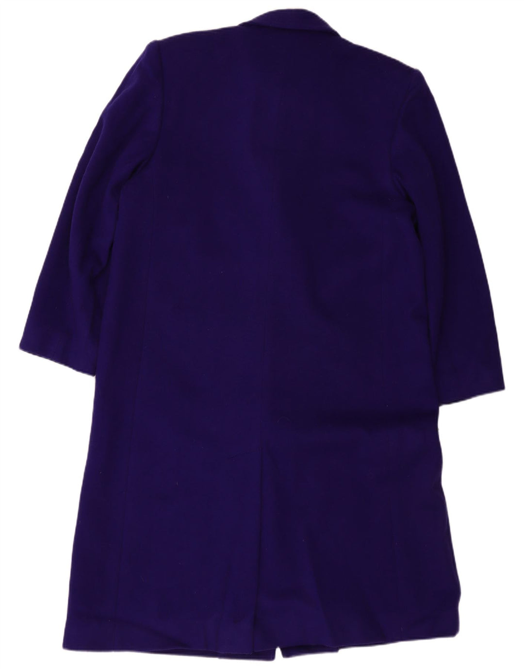 LONDON FOG Dameoverfrakke US 16 2XL Blue Virgin Wool