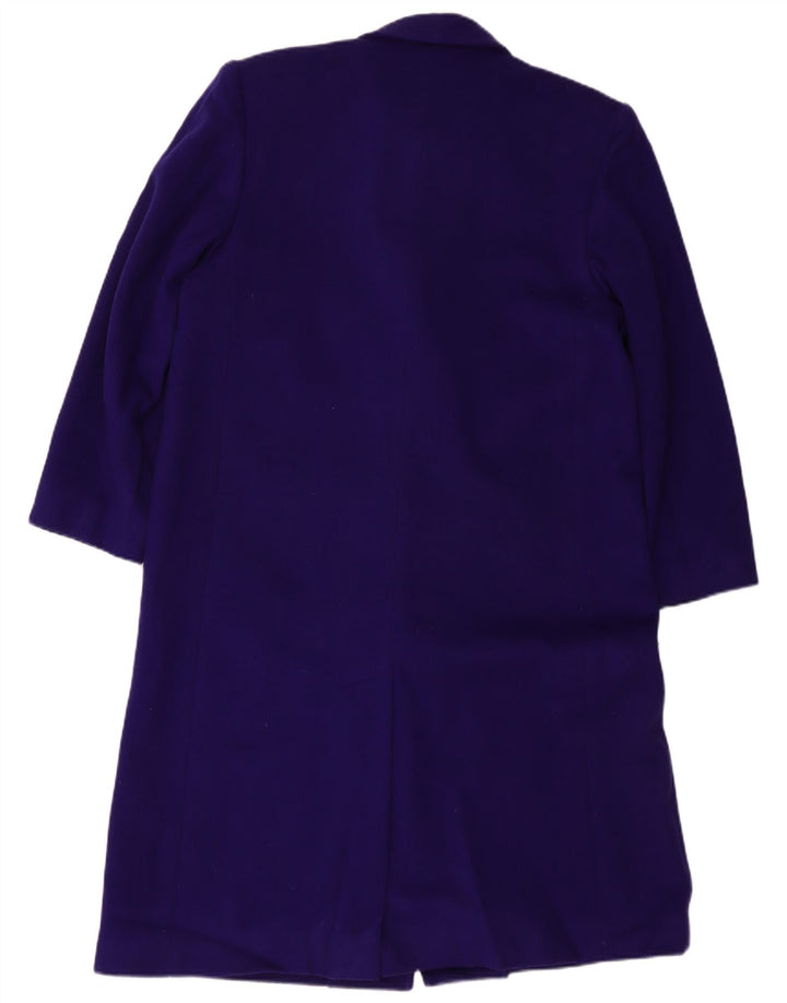 LONDON FOG Dameoverfrakke US 16 2XL Blue Virgin Wool