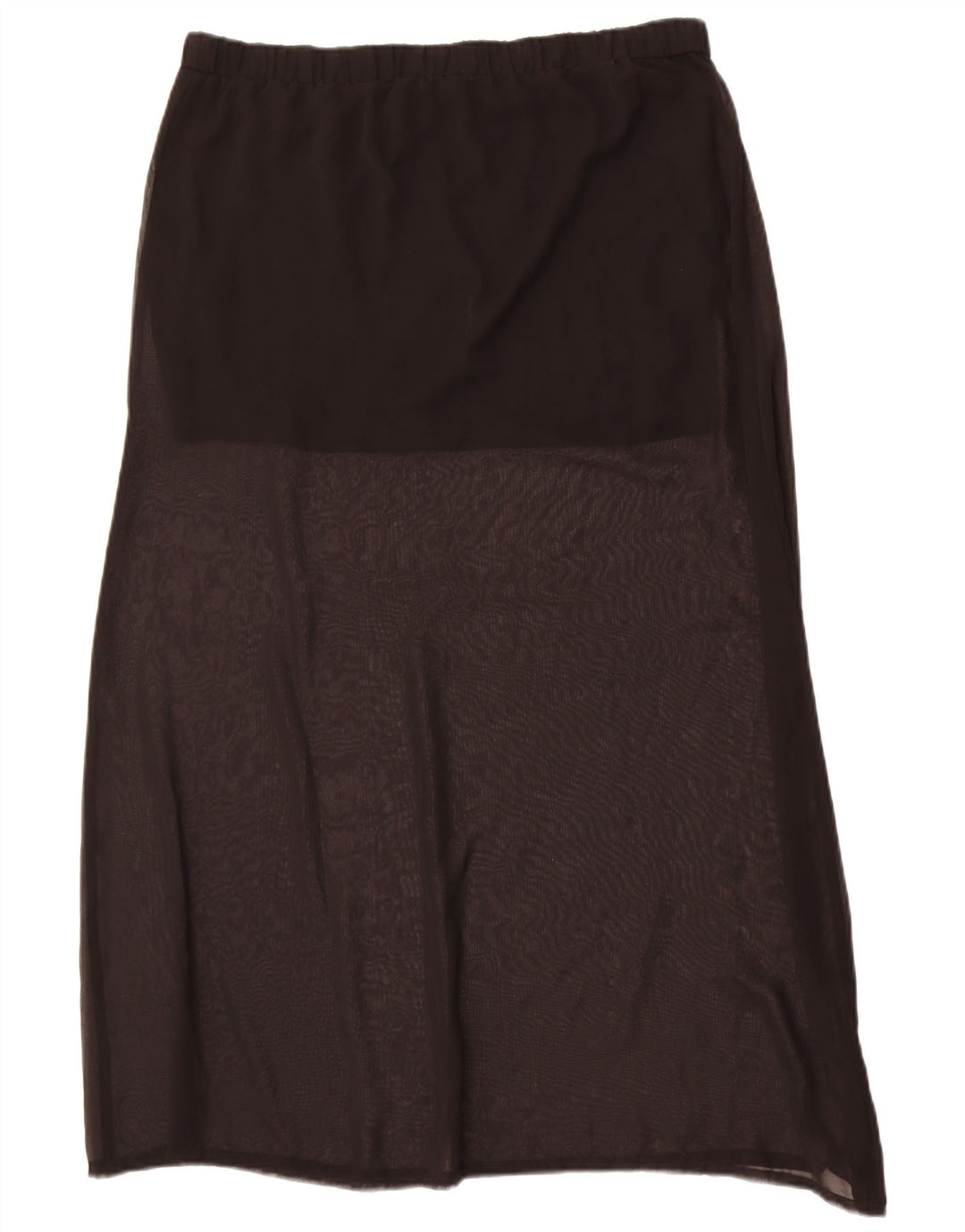 Benetton Dame A-Line nederdel Stor W34 sort polyester