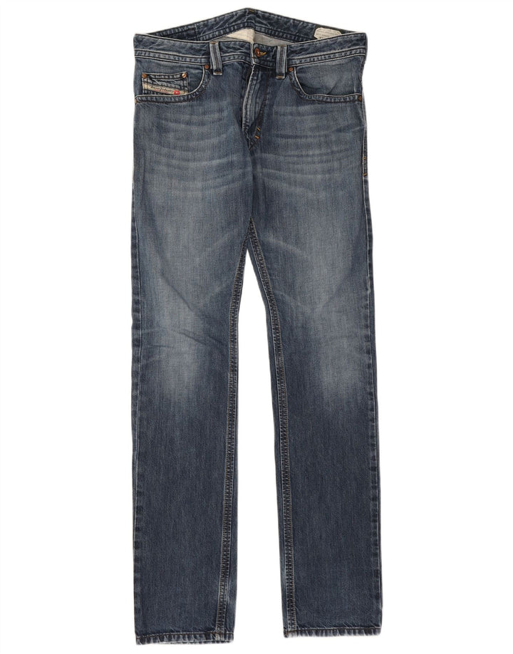Diesel Herre Slim Jeans W31 L33 Blå Bomuld