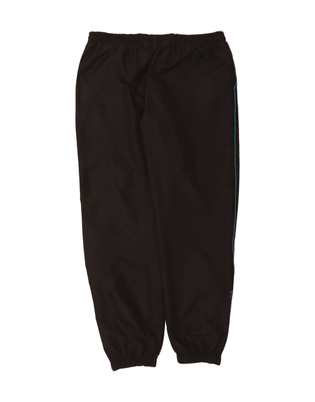 SERGIO TACCHINI Mens Tracksuit Trousers Joggers 3XL  Black Polyester Vintage Sergio Tacchini and Second-Hand Sergio Tacchini from Messina Hembry 