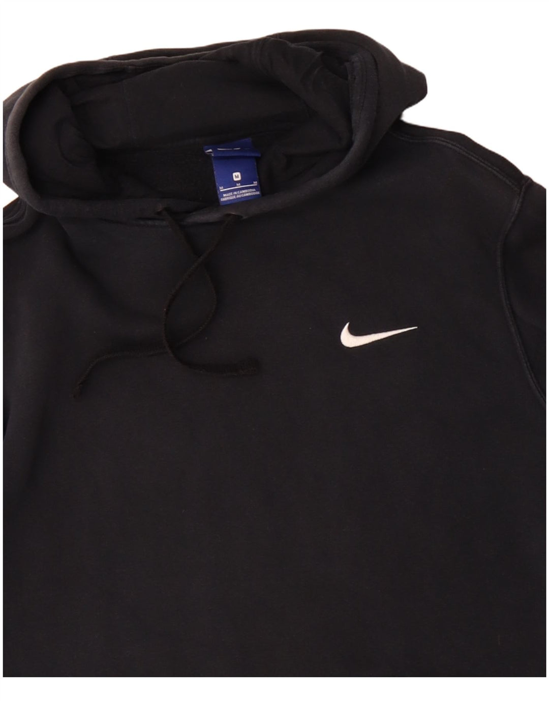 Nike Herre hættetrøje Jumper Medium Sort Bomuld