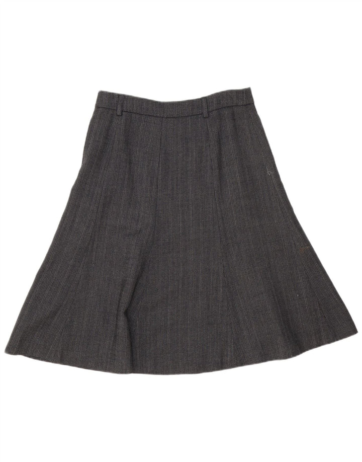 J. Crew A-line nederdel til kvinder US 2 XS W28 Grå sildebensuld